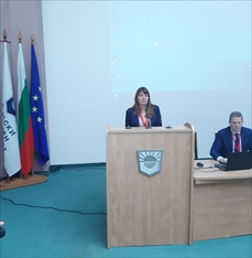Антоанета Барес изнесе доклад на международна научна конференция в Бургас